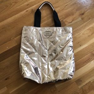 Victoria’s Secret rose gold tote
